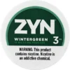 ZYN Wintergreen 3mg - Nicotine Pouches