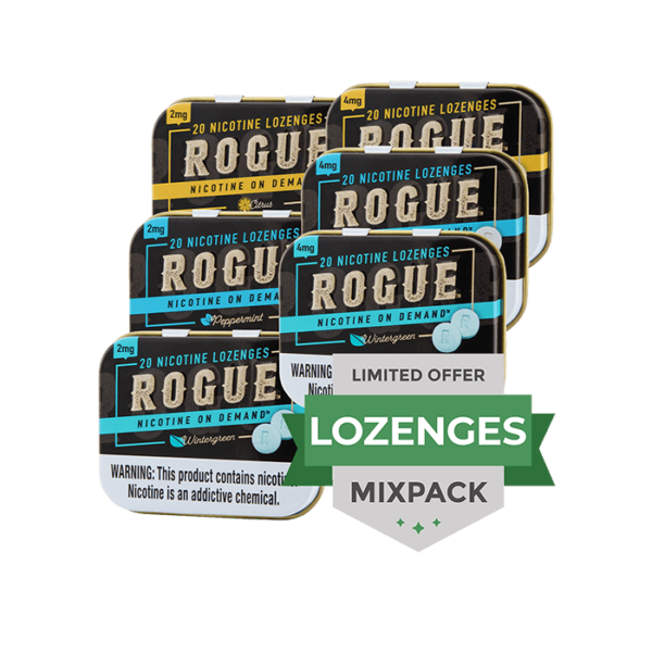 Buy Rogue Nicotine Lozenges Mixpack Online