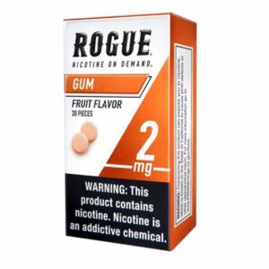 Buy Rogue Fruit Flavor 2MG Nicotine gum Online