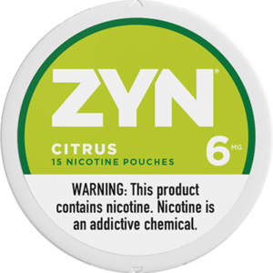 Buy ZYN Citrus 6mg pouches